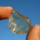 Libyan Desert Glass Meteorite Tektite impact specimen( 38 crt) dimples Real Gem