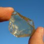 Libyan Desert Glass Meteorite Tektite impact specimen( 38 crt) dimples Real Gem
