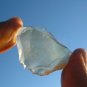 Libyan Desert Glass Meteorite Tektite impact specimen( 38 crt) dimples Real Gem