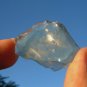 Libyan Desert Glass Meteorite Tektite impact specimen( 38 crt) dimples Real Gem