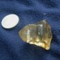 Libyan Desert Glass Meteorite Tektite impact specimen( 70 crt) soft line   Dark