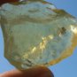 Libyan Desert Glass Meteorite Tektite impact specimen(275 crt)dimples Super Gem