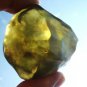Libyan Desert Glass Meteorite Tektite impact specimen( 390 crt)dimples Green