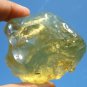 Libyan Desert Glass Meteorite Tektite impact specimen( 900 crt)dimples Real Gem