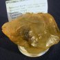 Libyan Desert Glass Meteorite Tektite impact specimen(2625 crt)dimples Dark Gem