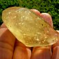 Libyan Desert Glass Meteorite Tektite impact (275 crt)Cintamani cristobalite Gem