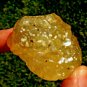 Libyan Desert Glass Meteorite Tektite impact specimen(375 crt)cristobalite rare