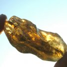 Libyan Desert Glass Meteorite Tektite impact specimen( 245 crt) Cintamani- Dark