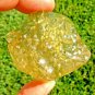 Libyan Desert Glass Meteorite Tektite impact (270 crt)Cintamani cristobalite Gem