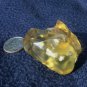Libyan Desert Glass Meteorite Tektite impact specimen(155 crt) cristobalite rare