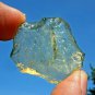 Libyan Desert Glass Meteorite Tektite impact specimen(50 crt) dimples yellow Gem