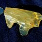 Libyan Desert Glass Meteorite Tektite impact specimen( 280 crt )angel chime Gem