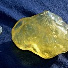 Libyan Desert Glass Meteorite Tektite impact specimen( 1015 crt) Real yellow gem