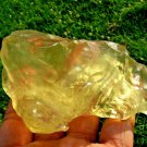 Libyan Desert Glass Meteorite Tektite impact cintamani( 1265 crt) soft Real Gem