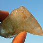 Libyan Desert Glass Meteorite Tektite impact specimen(244 crt)dimples Green Gem