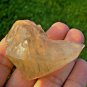 Libyan Desert Glass Meteorite Tektite impact specimen(244 crt)dimples Green Gem