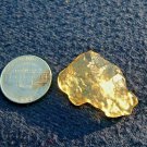 Libyan Desert Glass Meteorite Tektite impact specimen( 57 crt)dimples Real Gem