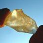 Libyan Desert Glass Meteorite Tektite impact specimen(35 crt)soft yellow GEM