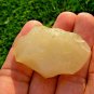 Libyan Desert Glass Meteorite Tektite impact specimen(180 crt)dimples yellow typ