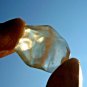 Libyan Desert Glass Meteorite Tektite impact specimen(36 crt)dimples yellow Gem