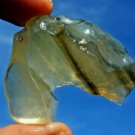 Libyan Desert Glass Meteorite Tektite impact Cantimani(150 crt) Dark yellowish
