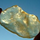 Libyan Desert Glass Meteorite Tektite impact specimen( 108 crt) Dimples Gem