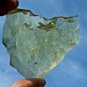 Libyan Desert Glass Meteorite Tektite impact specimen(205 crt)dimples yellow Gem