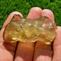 Libyan Desert Glass Meteorite Tektite impact specimen( 120 crt)dimples Green gem