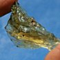 Libyan Desert Glass Meteorite Tektite impact specimen( 88 crt)dimples  Green Gem
