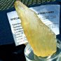 Libyan Desert Glass Meteorite Tektite impact specimen( 345 crt) prehistoric tool