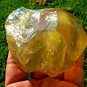 Libyan Desert Glass Meteorite Tektite impact specimen( 1610 crt) dimples yellow