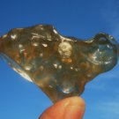 Libyan Desert Glass Meteorite Tektite impact specimen(130 crt)Cristobalite RARE