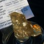 Libyan Desert Glass Meteorite Tektite impact specimen(130 crt)Cristobalite RARE