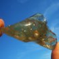 Libyan Desert Glass Meteorite Tektite impact specimen(130 crt)Cristobalite RARE
