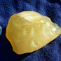 Libyan Desert Glass Meteorite Tektite impact Cintamani( 405 crt)Half Green White