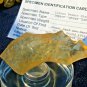 Libyan Desert Glass Meteorite Tektite impact specimen( 212 crt) Dimples Gem