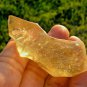Libyan Desert Glass Meteorite Tektite impact specimen( 212 crt) Dimples Gem