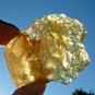 Libyan Desert Glass Meteorite Tektite impact specimen(275 crt) cristobalite rare