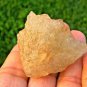 Libyan Desert Glass Meteorite Tektite impact specimen( 215 crt)Dimples Green
