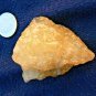 Libyan Desert Glass Meteorite Tektite impact specimen( 215 crt)Dimples Green