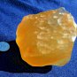 Libyan Desert Glass Meteorite Tektite impact specimen(1220 ct)dimples orange Gem
