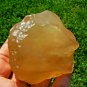 Libyan Desert Glass Meteorite Tektite impact specimen(1220 ct)dimples orange Gem