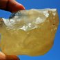 Libyan Desert Glass Meteorite Tektite impact specimen(1220 ct)dimples orange Gem