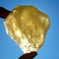Libyan Desert Glass Meteorite Tektite impact specimen(1220 ct)dimples orange Gem