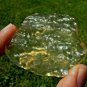 Libyan Desert Glass Meteorite Tektite impact specimen( 154 crt)dimples Real Gem