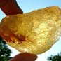 Libyan Desert Glass Meteorite Tektite impact specimen(535 crt)dimples Green Gem