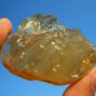 Libyan Desert Glass Meteorite Tektite impact( 460 crt)Cintamani cristobalite Gem