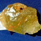 Libyan Desert Glass Meteorite Tektite impact specimen( 2055 crt) Natural Hole