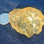 Libyan Desert Glass Meteorite Tektite impact specimen( 233 crt) Dimples Gem