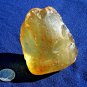 Libyan Desert Glass Meteorite Tektite impact specimen( 1345 crt) Fully TRANSLUCE